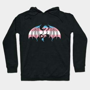 Trans Pride Dragon Hoodie